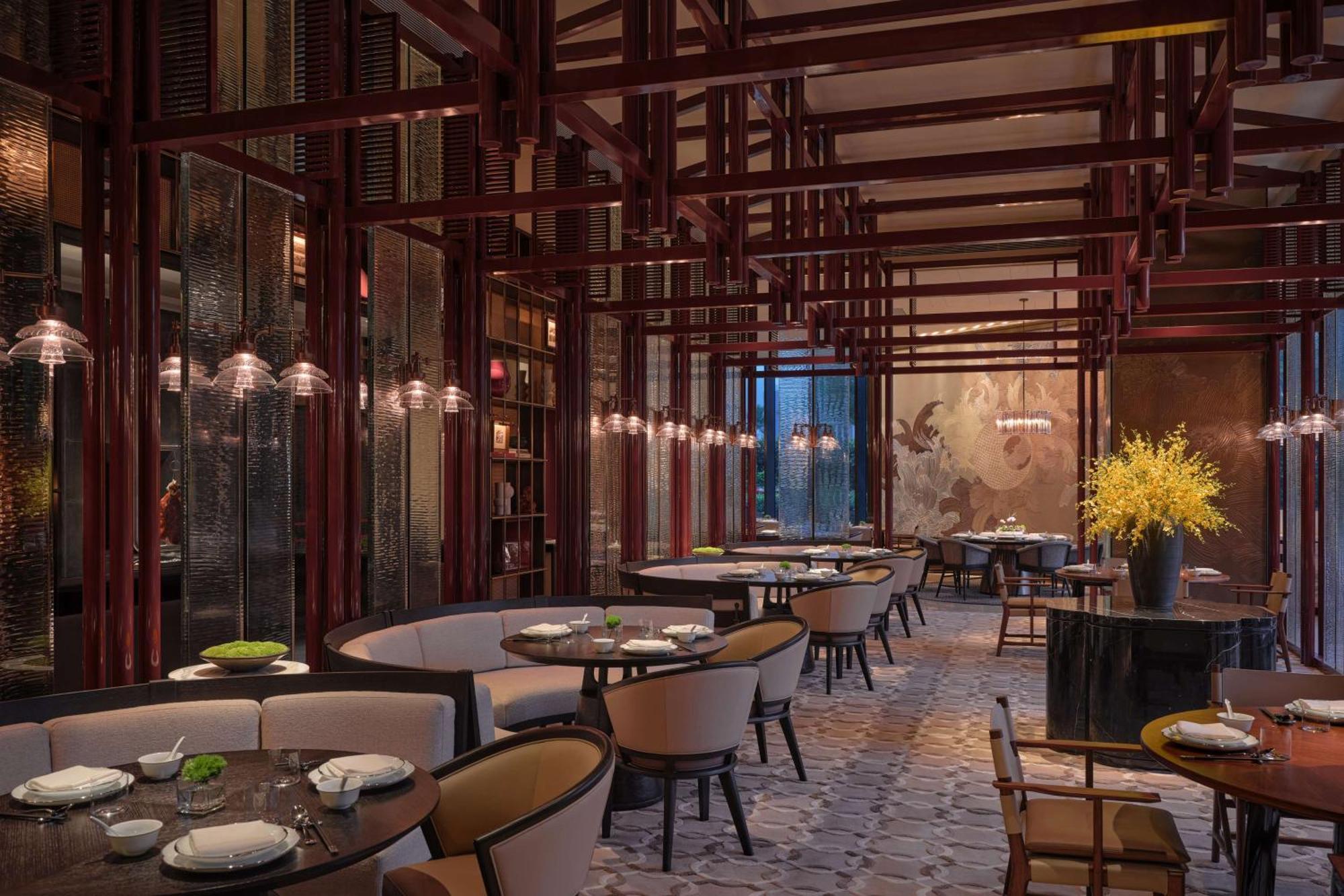 Conrad Shenzhen, The First Art Museum Hotel In Greater Bay Area With The Stunning Bay And Sunset View In The Hotel Terrace Bagian luar foto