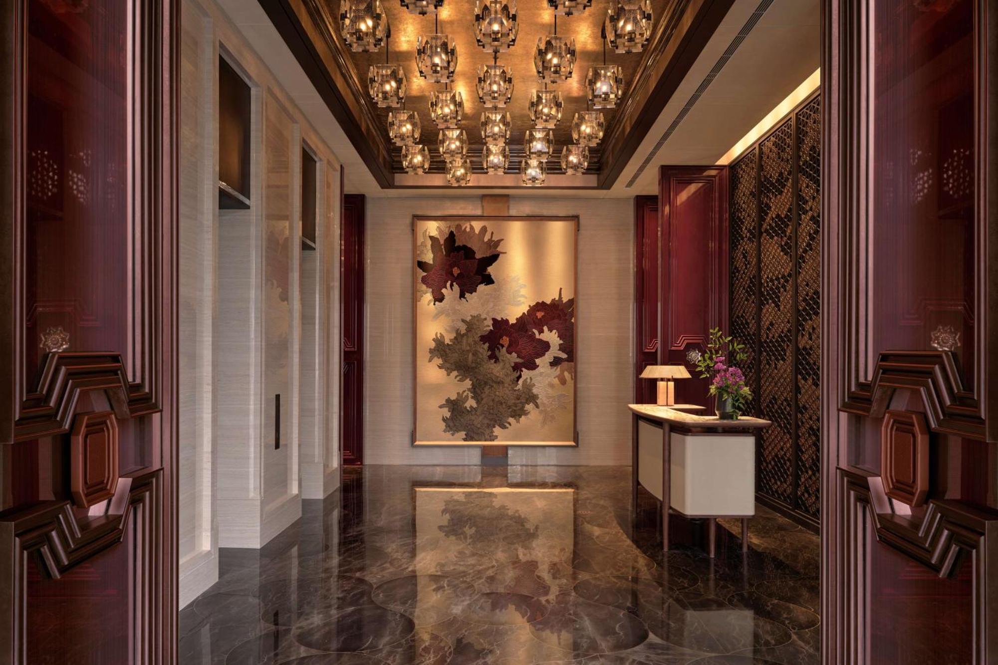 Conrad Shenzhen, The First Art Museum Hotel In Greater Bay Area With The Stunning Bay And Sunset View In The Hotel Terrace Bagian luar foto